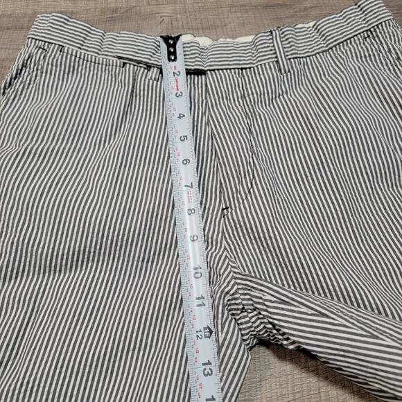 Polo Ralph Lauren VTG 90s Seersucker Bradbury Fit Shorts Size 34 10" Inseam - Picture 7 of 8